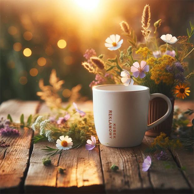 kubek reklamowy z nadrukiem